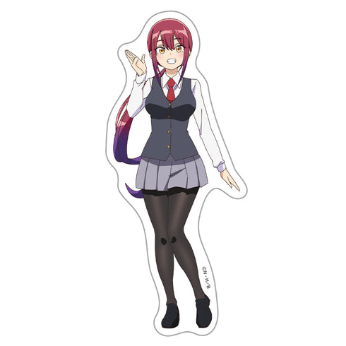 『ばっどがーる』ダイカットステッカー 水鳥亜鳥