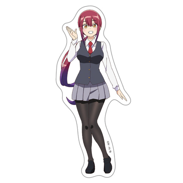 『ばっどがーる』ダイカットステッカー 水鳥亜鳥