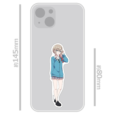 『ばっどがーる』ダイカットステッカー 涼風涼