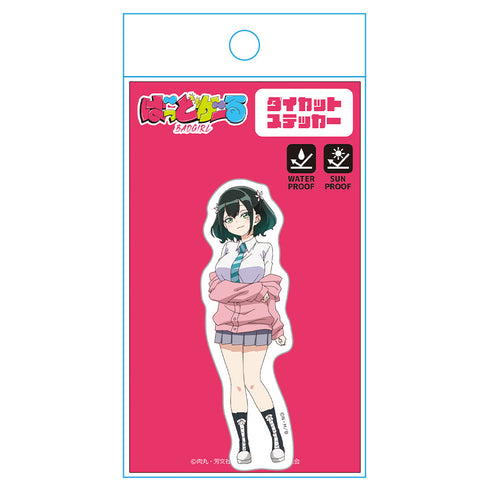 『ばっどがーる』ダイカットステッカー 瑠璃葉るら