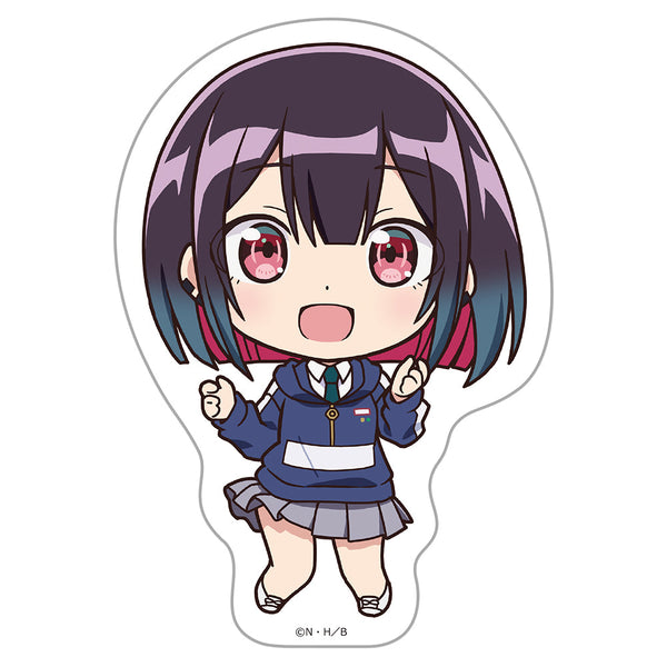 『ばっどがーる』ダイカットステッカー 優谷優 デフォルメver.