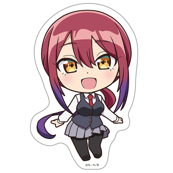 『ばっどがーる』ダイカットステッカー 水鳥亜鳥 デフォルメver.