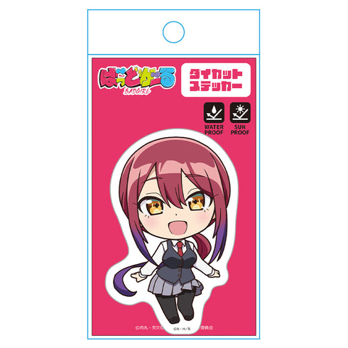 『ばっどがーる』ダイカットステッカー 水鳥亜鳥 デフォルメver.