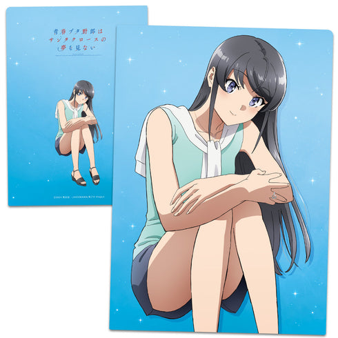 『青春ブタ野郎はサンタクロースの夢を見ない』クリアファイル 桜島麻衣