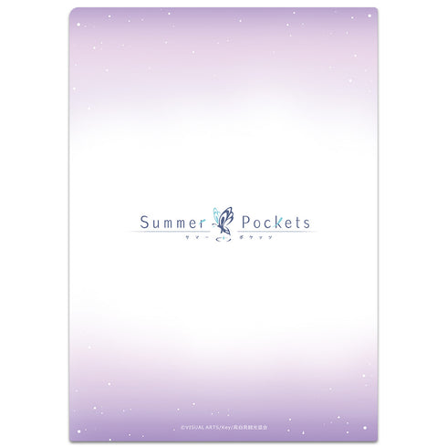 『Summer Pockets』クリアファイル 鳴瀬 しろは ナースメイドver. 【描き下ろし】