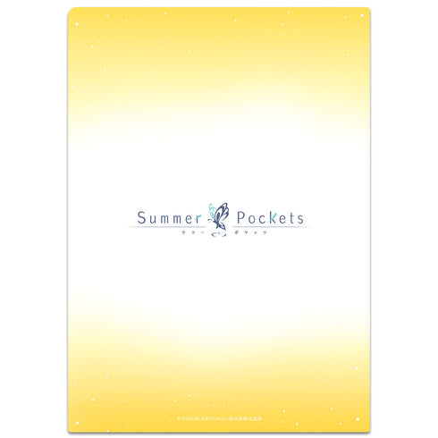 《Summer Pockets》透明文件夹 久岛 鸥 护士女仆版 【全新绘制】