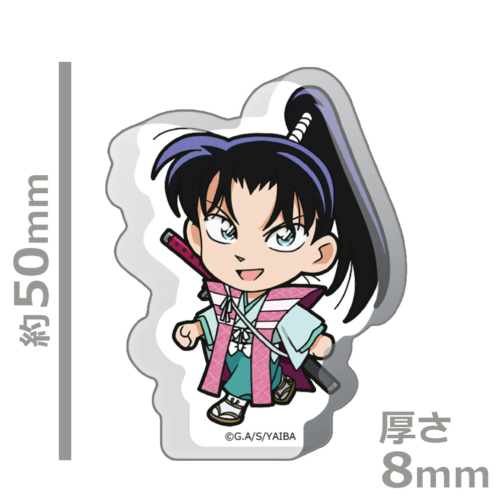 真・侍伝 YAIBA』ついてっく厚みアクリルスタンド 佐々木 小次郎