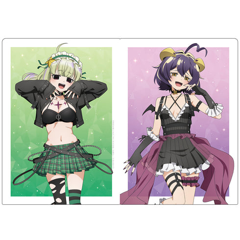 《憧憬魔法少女》透明文件夾 瑪吉亞貝茲&萊奧帕特 哥德龐克版 【全新繪製】