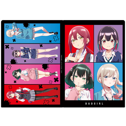 『ばっどがーる』クリアファイル 優&亜鳥&涼&るら ティザービジュアルver.