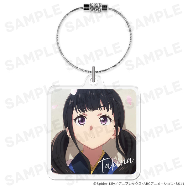 "Licorice Recoil" Acrylic Keychain: Takina Inoue