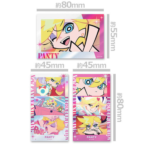 『New PANTY & STOCKING with GARTERBELT』サムネイルキラステッカーセット パンティ