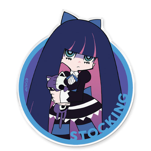 "New PANTY & STOCKING with GARTERBELT" Acrylic Magnet: Stockings