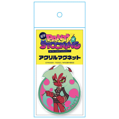"New PANTY & STOCKING with GARTERBELT" Acrylic Magnet: Panty