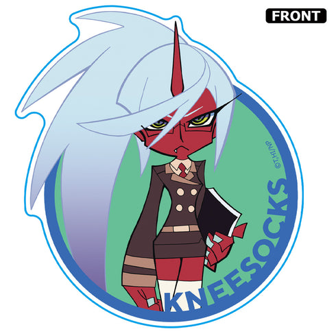 "New PANTY & STOCKING with GARTERBELT" Acrylic Magnet: Knee-High Socks