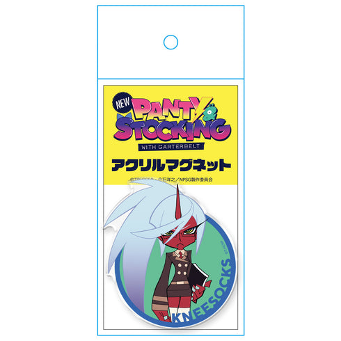 "New PANTY & STOCKING with GARTERBELT" Acrylic Magnet: Knee-High Socks