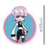 "New PANTY & STOCKING with GARTERBELT" Acrylic Magnet (Polyurethane)