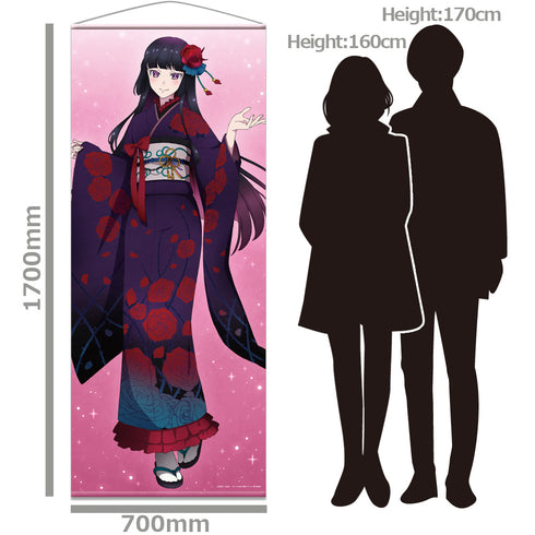 《摇滚是淑女的雅趣》近等身挂毯 黑铁音羽 振袖版【全新绘制】