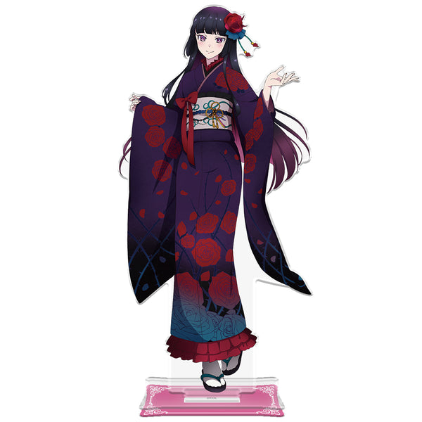 《摇滚是淑女的雅趣》BIG亚克力立牌 黑铁音羽 振袖版【全新绘制】