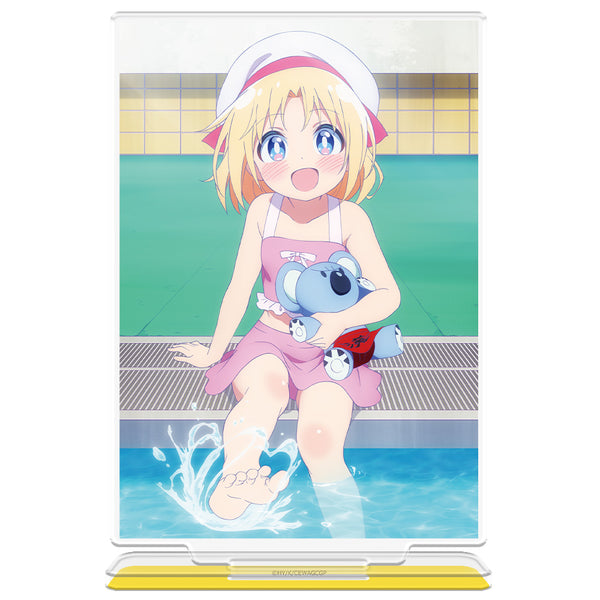 "Arcade Girl and Cultural Exchange" Acrylic Character Stand: Lily Baker (Swimsuit Ver.)