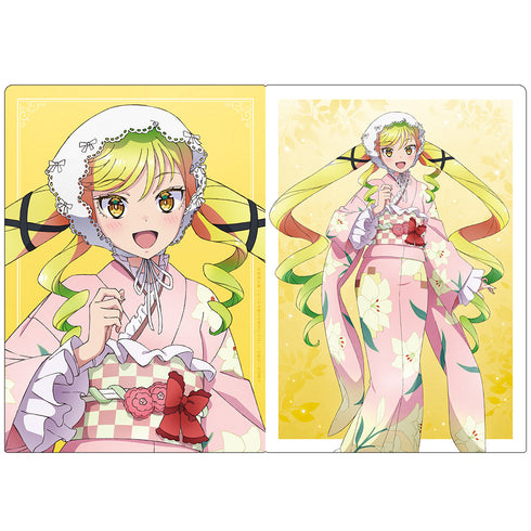 《摇滚是淑女的雅趣》透明文件夹 铃之宫莉莉莎 振袖版【全新绘制】