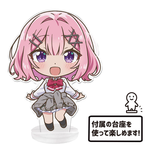 "There's no way I could ever be a girlfriend—no way, no way! (Wait, maybe it wasn't impossible!?)" Puni-Kore! Acrylic Figure (with stand) Rena Ko Amori