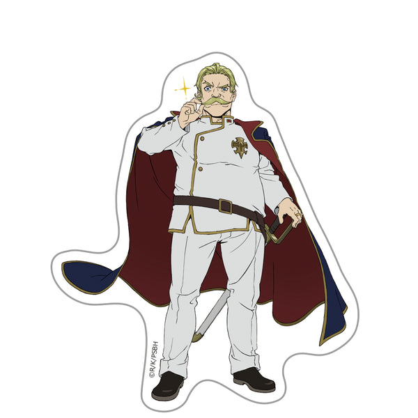 "Execution of the Hero: Prison Records of Punishment Hero Squad 9004" Die-Cut Sticker by Norugayu