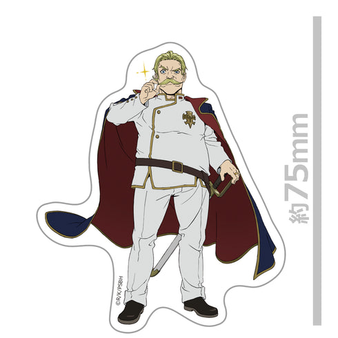 "Execution of the Hero: Prison Records of Punishment Hero Squad 9004" Die-Cut Sticker by Norugayu