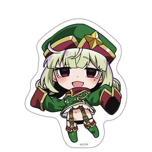 《憧憬魔法少女》镂空贴纸 豹纹 Q版