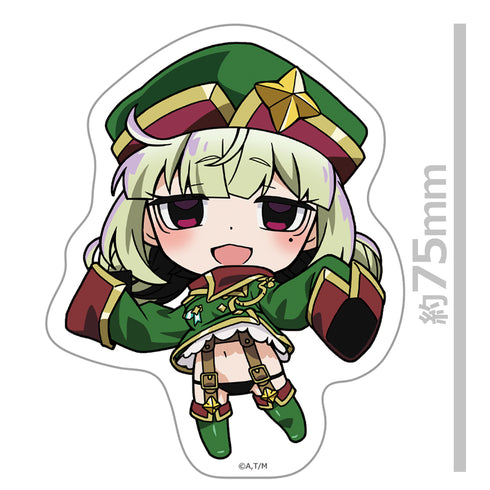 《憧憬魔法少女》镂空贴纸 豹纹 Q版