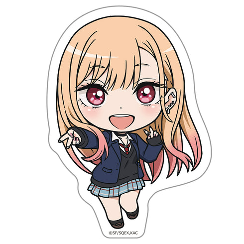 "That Dress-Up Doll Is in Love" Die-Cut Sticker: Kaitaka Kaimu (Chibi Version)