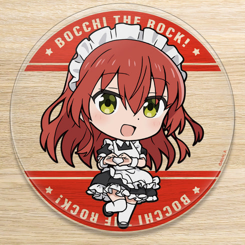 《Bocchi the Rock!》壓克力杯墊(附支架) 喜多郁代 女僕裝版