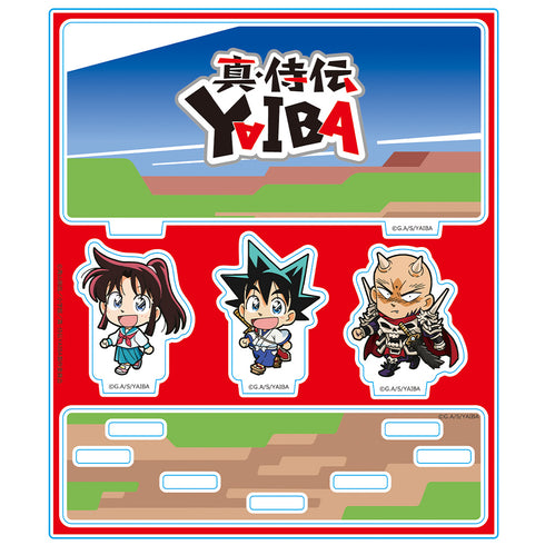 《真·侍传 YAIBA》Tecku亚克力微缩场景 刃&纱耶香&鬼丸