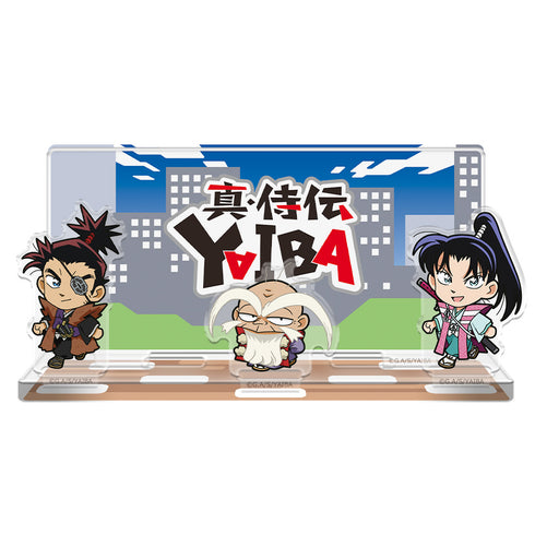《真·侍传 YAIBA》附带亚克力微缩场景 武藏&小次郎&十兵卫