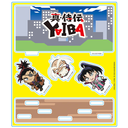 《真·侍传 YAIBA》附带亚克力微缩场景 武藏&小次郎&十兵卫