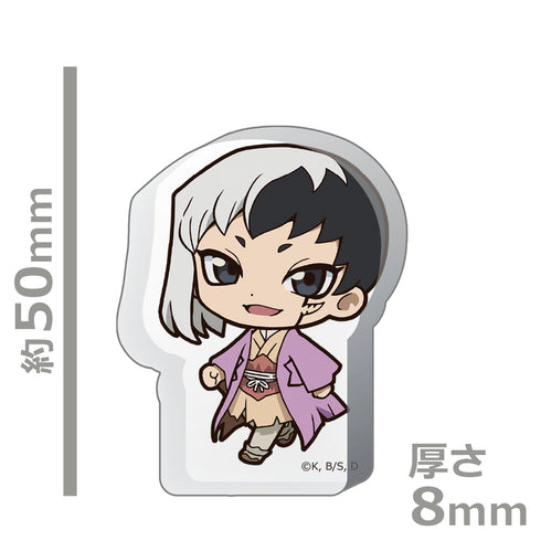 『Dr.STONE』ついてっく厚みアクリルスタンド あさぎりゲン