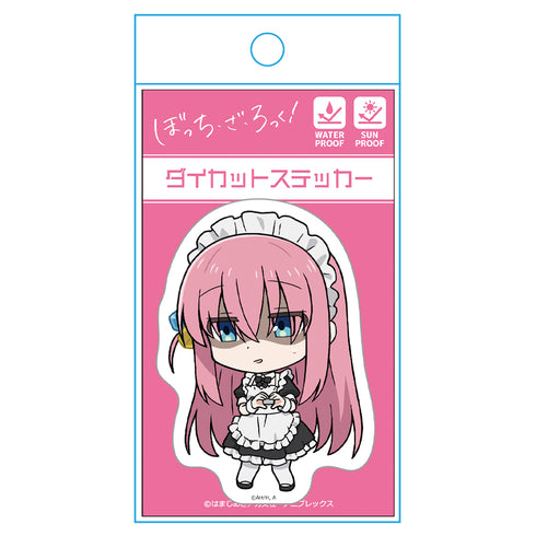 《獨行搖滾!》模切貼紙 後藤一人 女僕裝版
