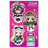"Longing to Be a Magical Girl" Acrylic Character Stands: Magia Baze, Leopard, and Nero Alice (Chibi Style)