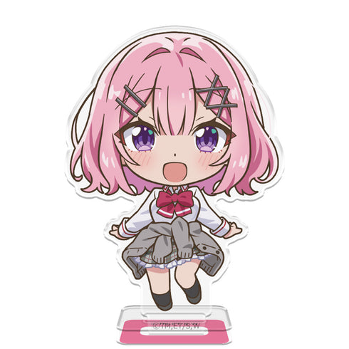 "There's no way I could be a girlfriend—no way, no way! (Wait, maybe it wasn't impossible!?)" Acrylic Character Stands: Renako, Mai, Ayaka, Satsuki, and Kaho (Chibi Style)