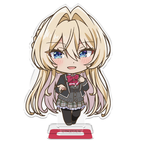 "There's no way I could be a girlfriend—no way, no way! (Wait, maybe it wasn't impossible!?)" Acrylic Character Stands: Renako, Mai, Ayaka, Satsuki, and Kaho (Chibi Style)
