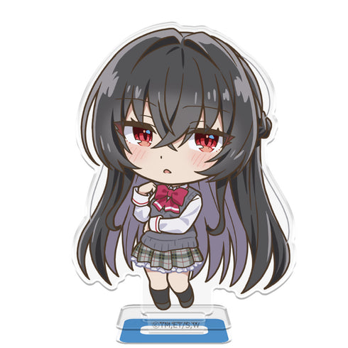 "There's no way I could be a girlfriend—no way, no way! (Wait, maybe it wasn't impossible!?)" Acrylic Character Stands: Renako, Mai, Ayaka, Satsuki, and Kaho (Chibi Style)