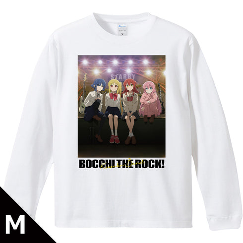 『ぼっち・ざ・ろっく!』リブ付ロングスリーブTシャツ ひとり&虹夏&リョウ&郁代