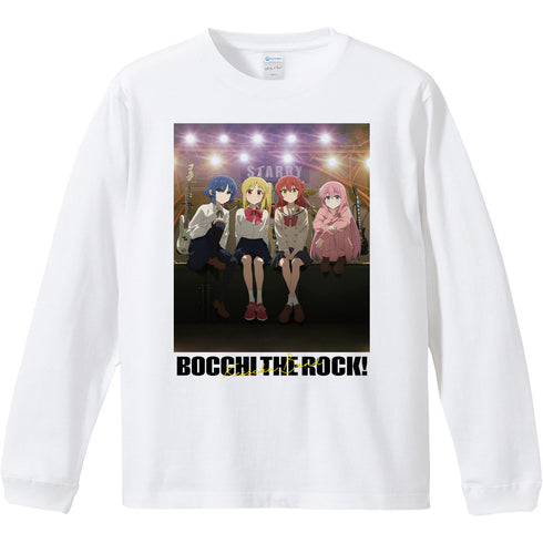 『ぼっち・ざ・ろっく!』リブ付ロングスリーブTシャツ ひとり&虹夏&リョウ&郁代
