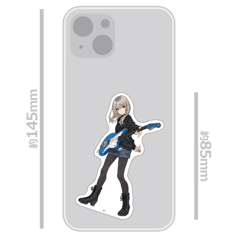 『ガールズバンドクライ』ダイカットステッカー 河原木 桃香 vol.4