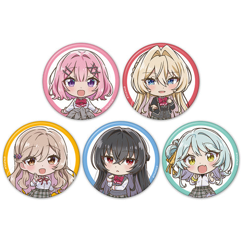 『わたしが恋人になれるわけないじゃん、ムリムリ!(※ムリじゃなかった!?)』缶バッジ5個セット れな子&真唯&紫陽花&紗月&香穂