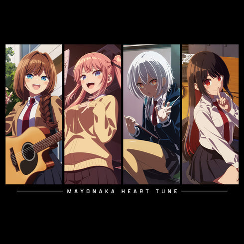 『真夜中ハートチューン』Tシャツ 六花&寧々&イコ&しのぶ