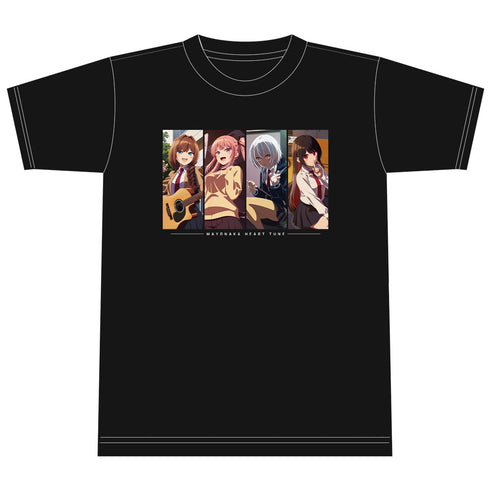 『真夜中ハートチューン』Tシャツ 六花&寧々&イコ&しのぶ