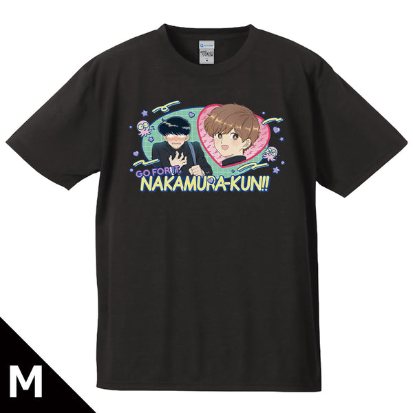 『ーションガンバレ!中村くん!!』Tシャツ 中村男久斗&広瀬愛貴 BLACKver.