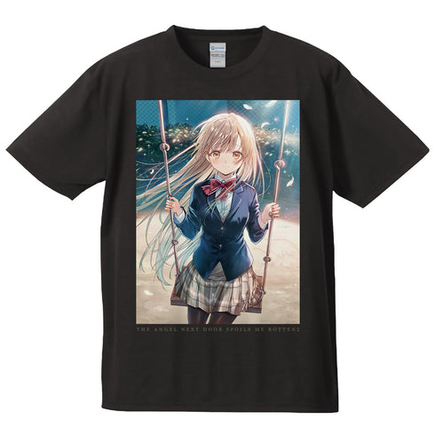 『お隣の天使様にいつの間にか駄目人間にされていた件2』Tシャツ 椎名真昼 2期ビジュアル(1)ver.