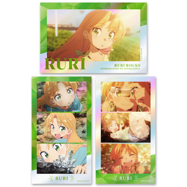 『瑠璃の宝石』サムネイルキラステッカーセット 谷川 瑠璃 場面写ver.