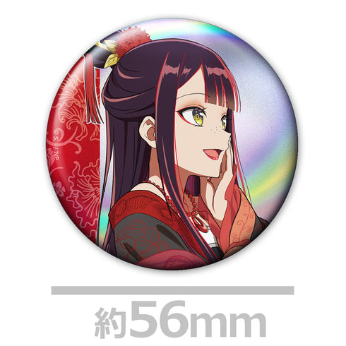 『ふつつかな悪女ではございますが ~雛宮蝶鼠とりかえ伝~』ホログラム缶バッジ2個セット 玲琳(入れ替わり後)&慧月(入れ替わり後)